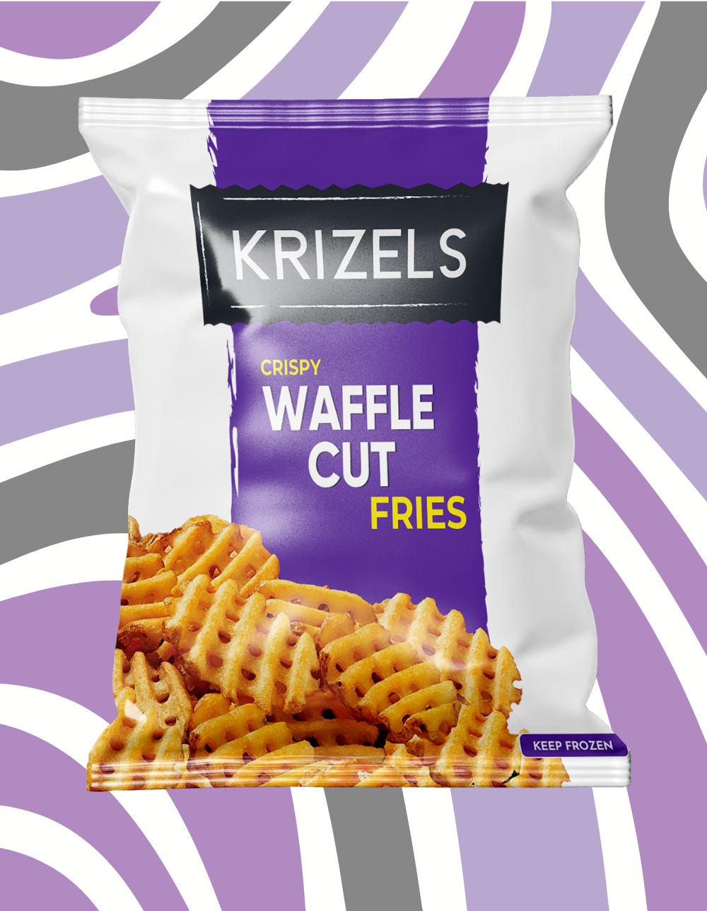  Crispy Waffle Cut Fries