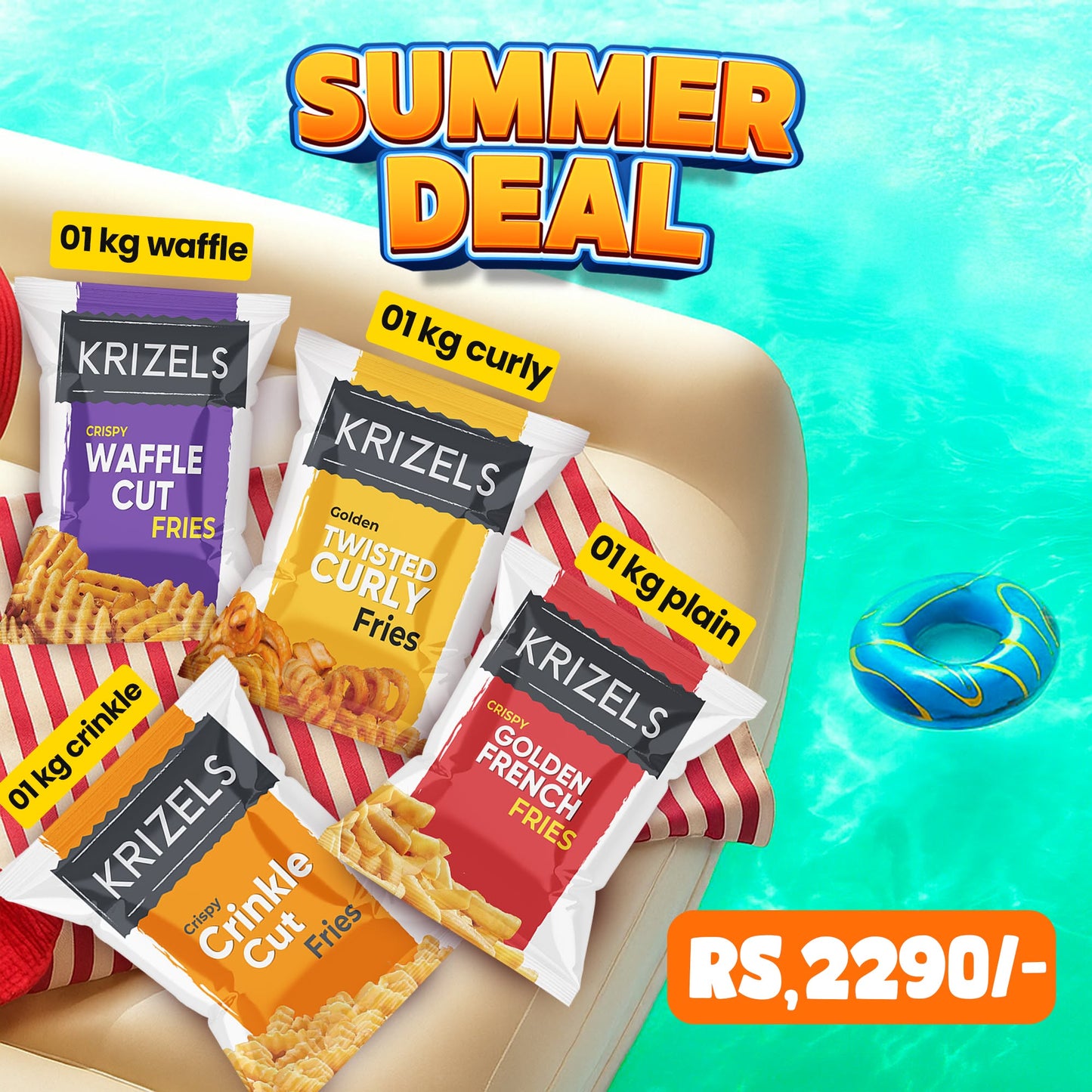 Krizels Summer Deal – Value Size for Sharing