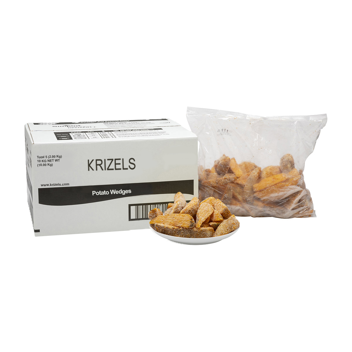 Krizels Potato Wedges – Thick, Crispy & Flavorful Bites